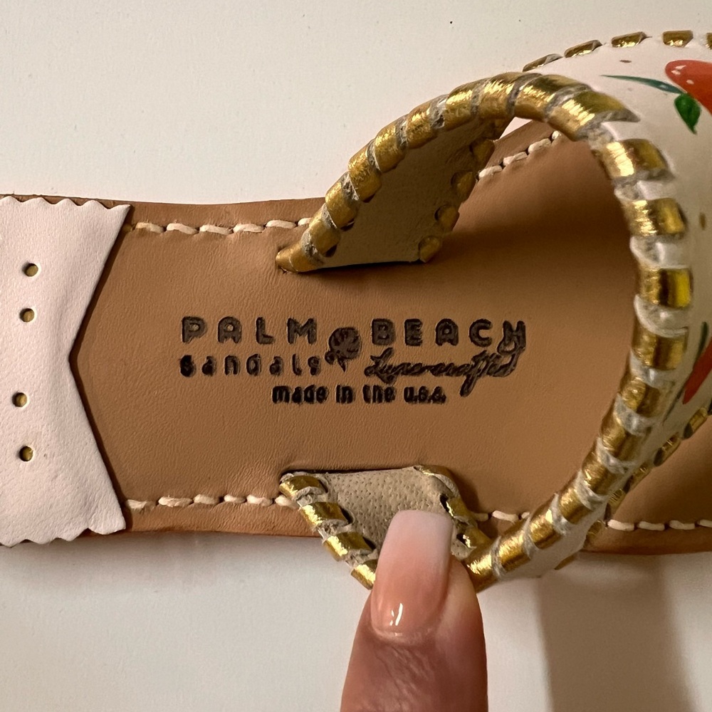 Pam Beach sandals size 6 - Picture 6 of 6